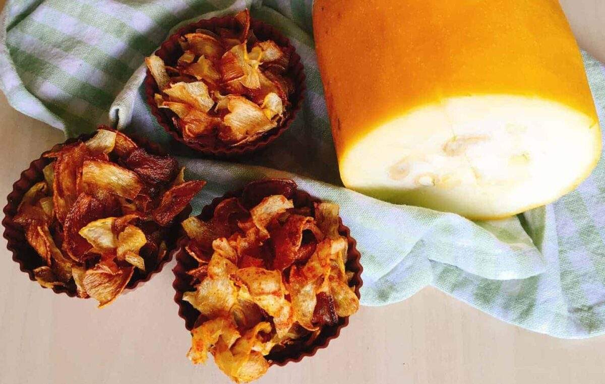 Cukkini chips gluténmentesen