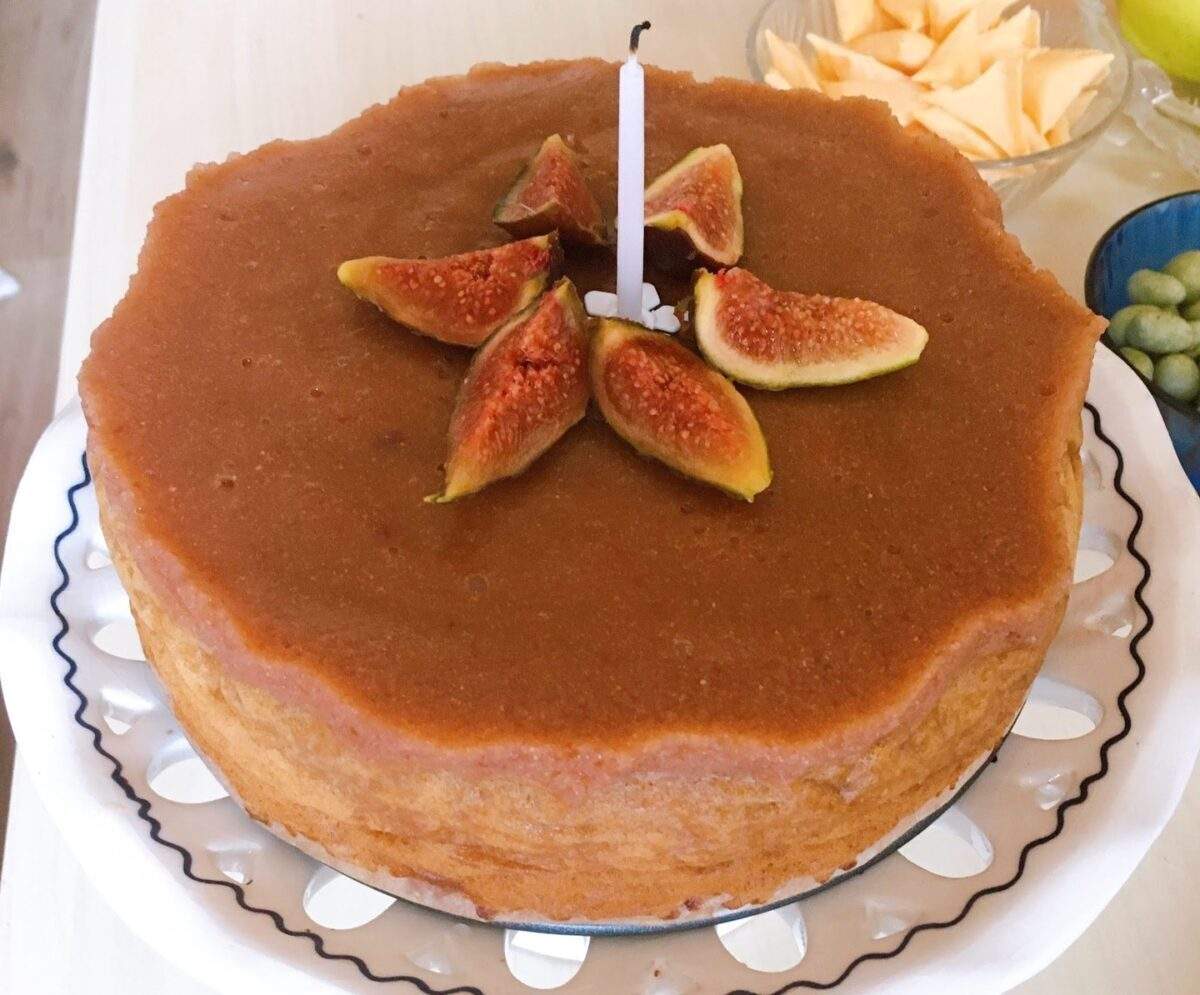 Körte torta paleo módon