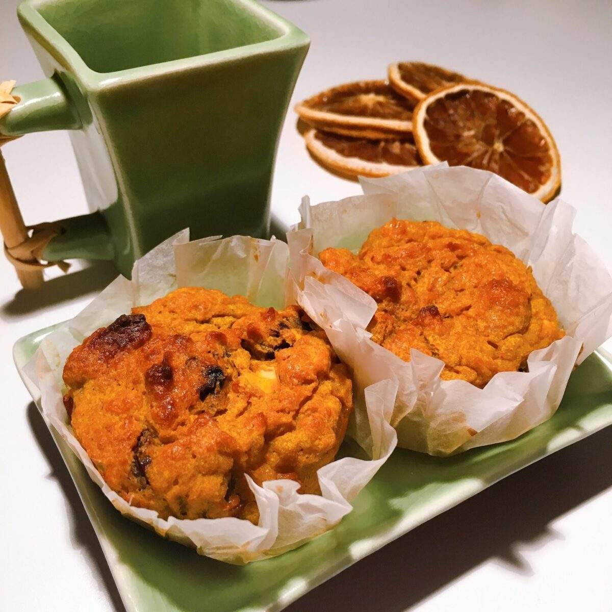 Sütőtökös-narancsos mindenmentes muffin